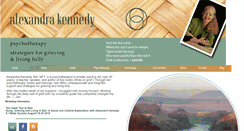 Desktop Screenshot of alexandrakennedy.com
